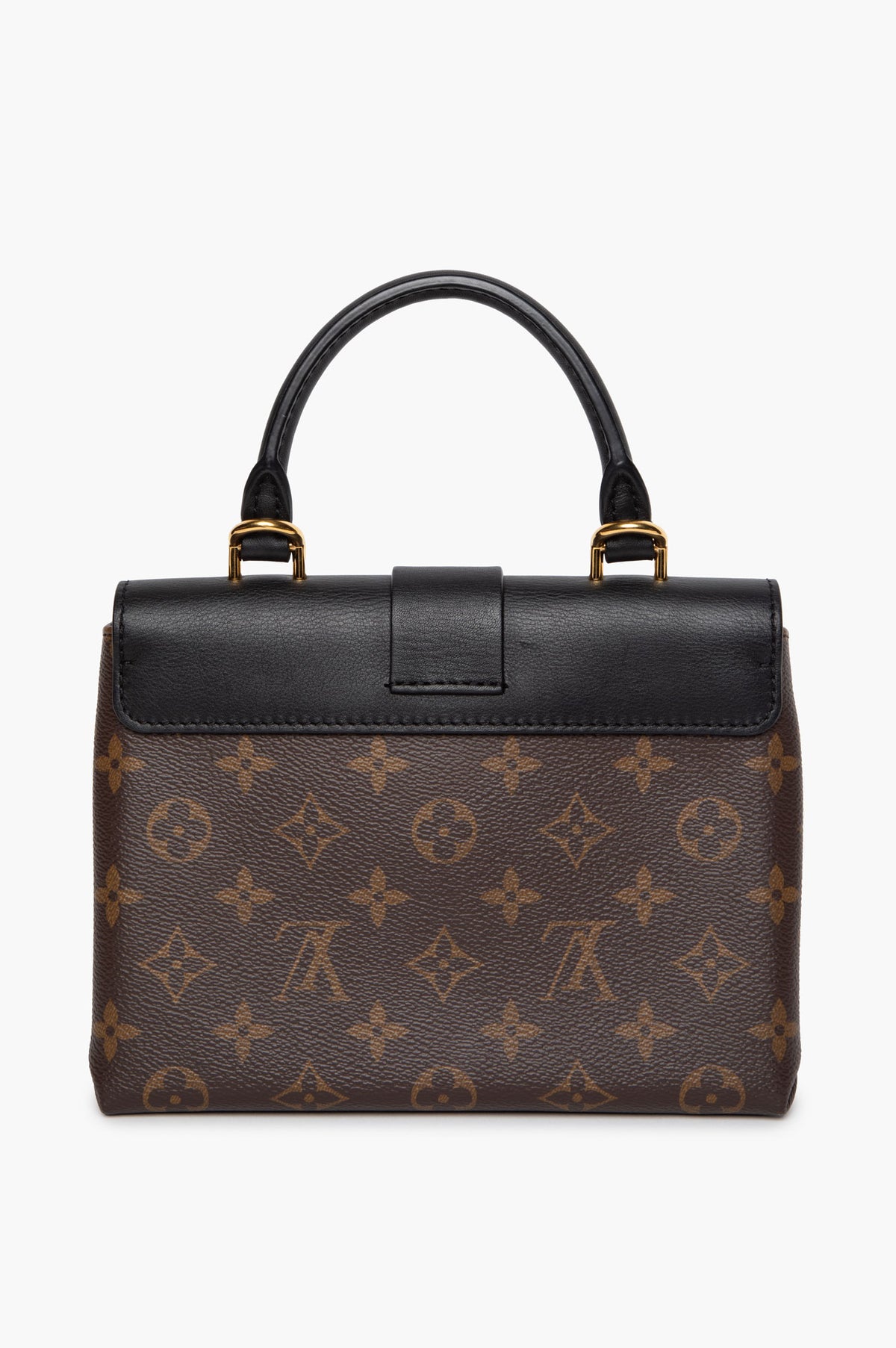 Louis Vuitton Monogram/Black Calfskin Locky BB