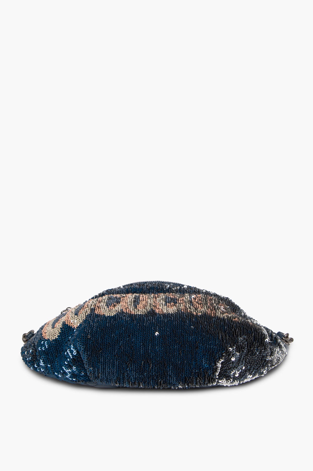 Chanel Cruise 2017 Blue Sequin Coco Cuba Waist Bag