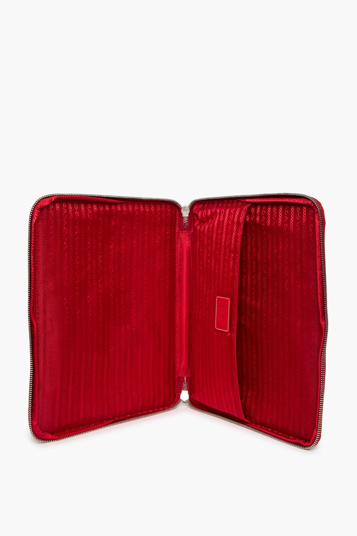 Case Autocad Prada Red Leather Zip-Around Tablet Case