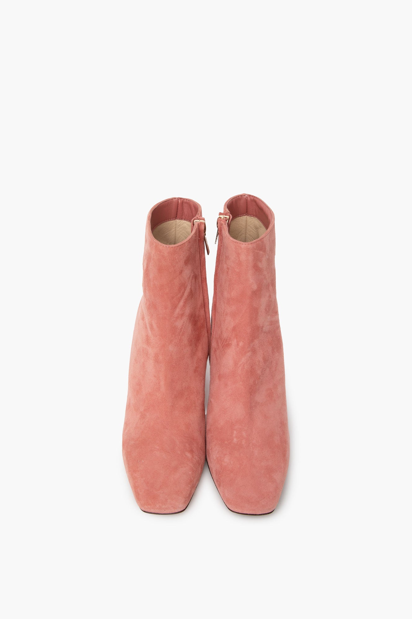 Jimmy Choo Suede Peach Rose Boots Size 36