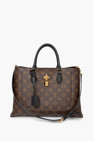 Louis Vuitton Monogram Canvas Flower MM Totebag