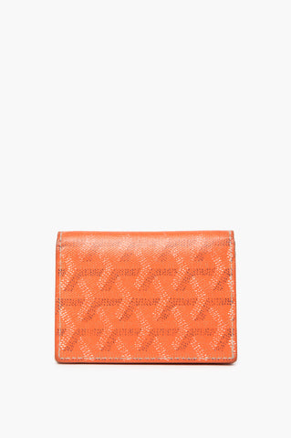 Goyard Orange Card Holder