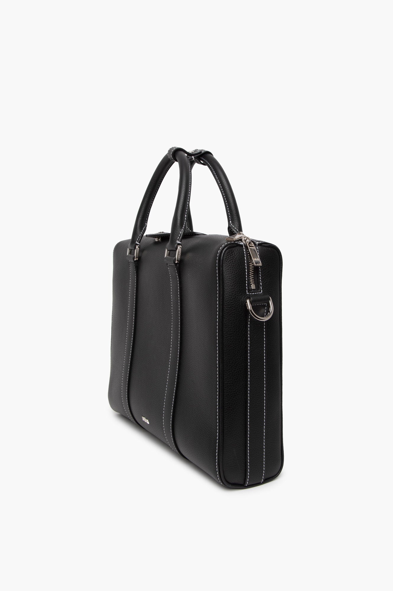 Christian Dior Black Lingot Briefcase Bag