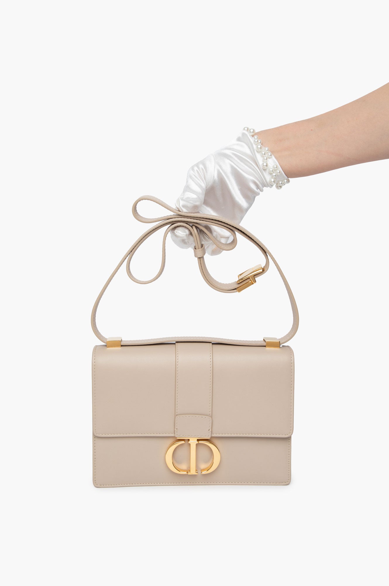 Christian Dior Beige 30 Montaigne Bag
