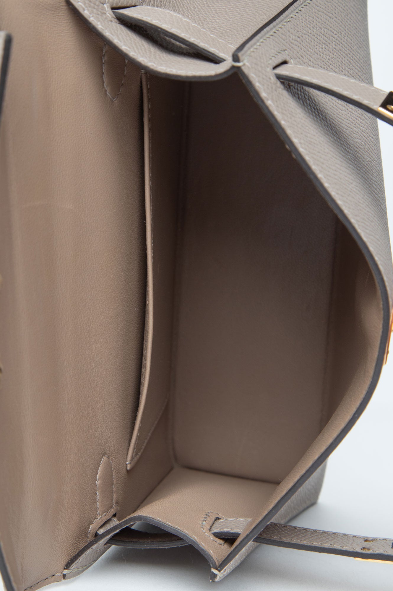 Hermes 2017 Mini Kelly II Etaupe GHW Bag