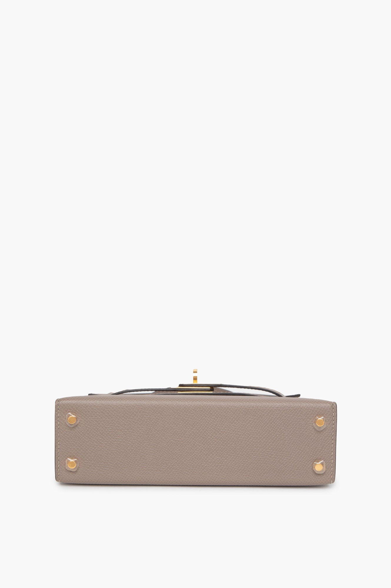 Hermes 2017 Mini Kelly II Etaupe GHW Bag