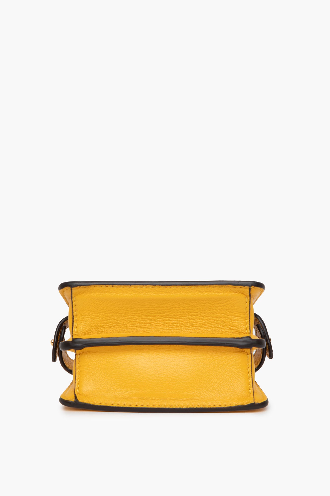 Fendi Yellow Micro Peekaboo Bag