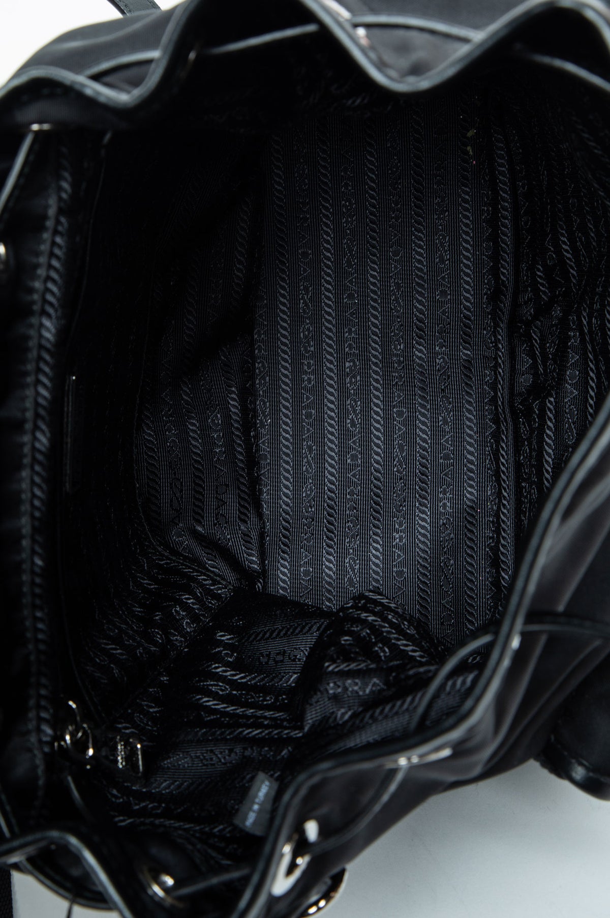 Prada Black Tessuto Nylon Backpack