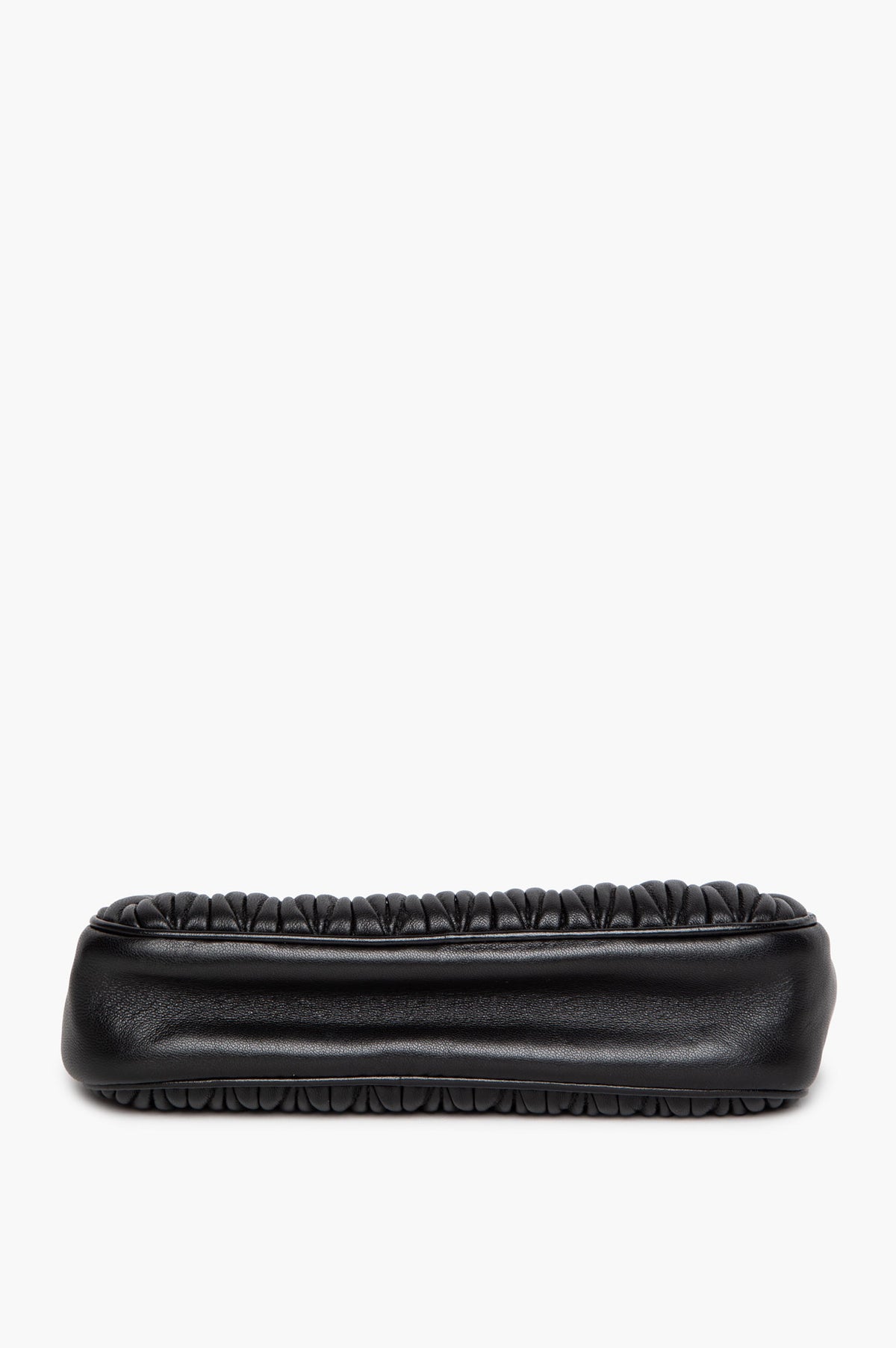 Miu Miu Black Matelassé Nappa Crystal Chain 2-Way Hobo Bag
