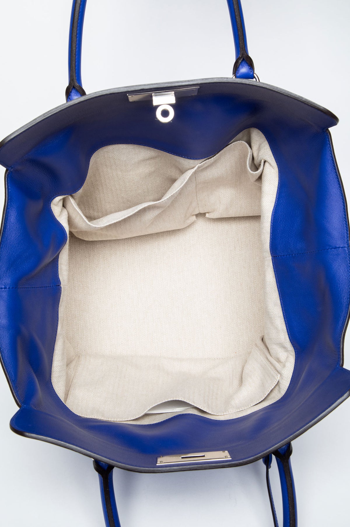 Hermès 2012 Bleu Electrique Swift Toolbox 33 Bag