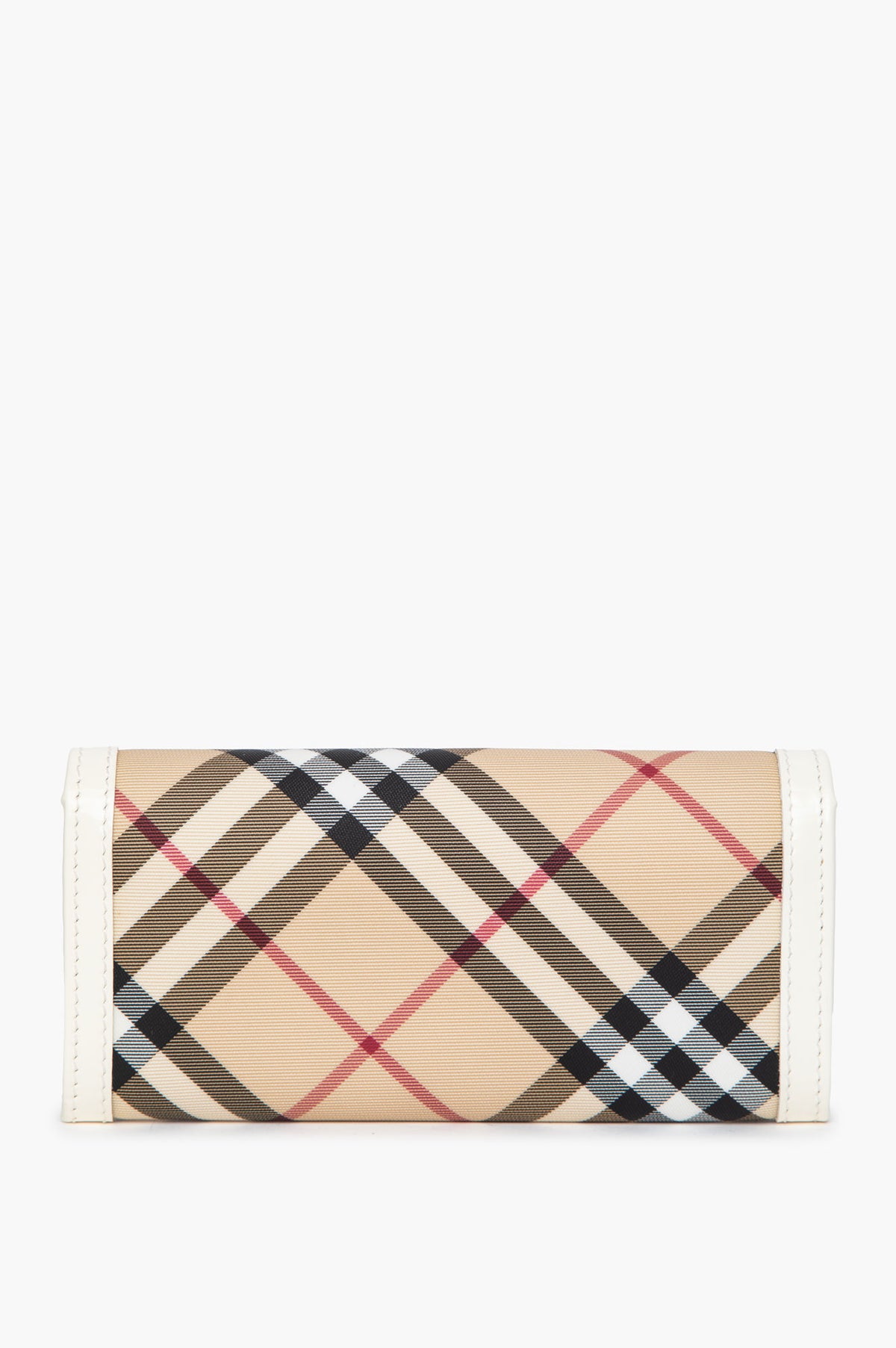 Burberry Nova Check Stirrup Buckle Wallet