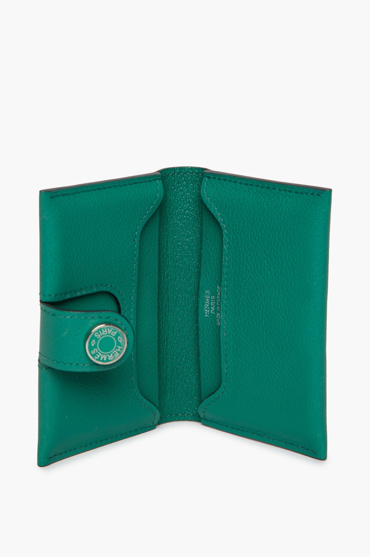 Hermès Vert Vertigo Evercolor R.M.S Cardholder