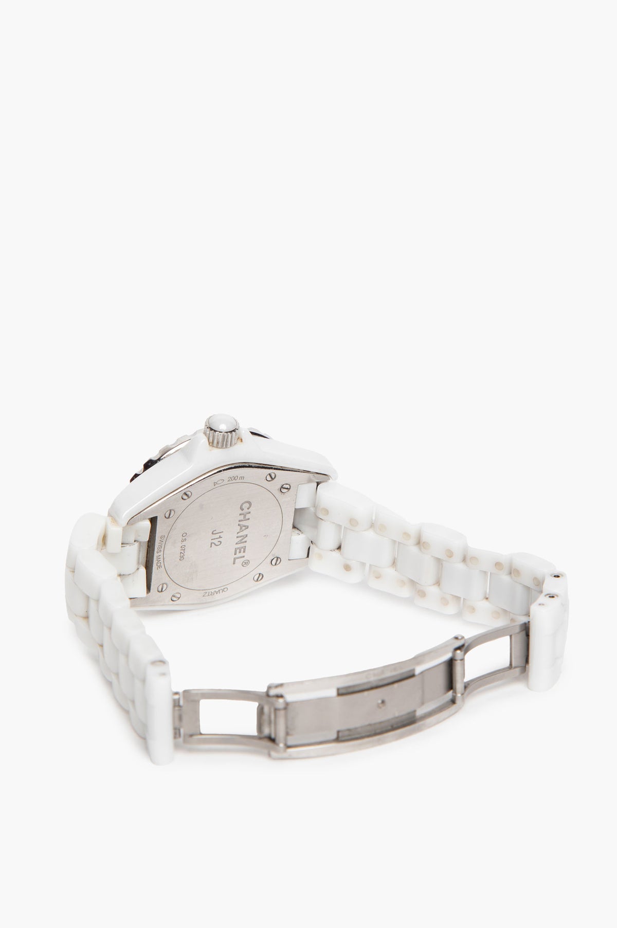 Chanel 2007 White Ceramic J12 Watch