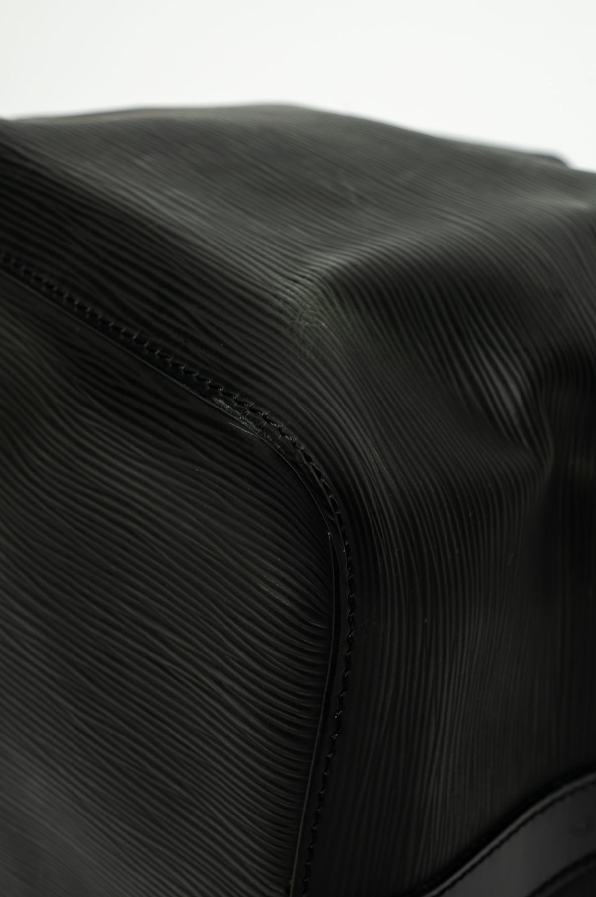 Louis Vuitton Black Epi Leather Petit Noe Bucket Bag
