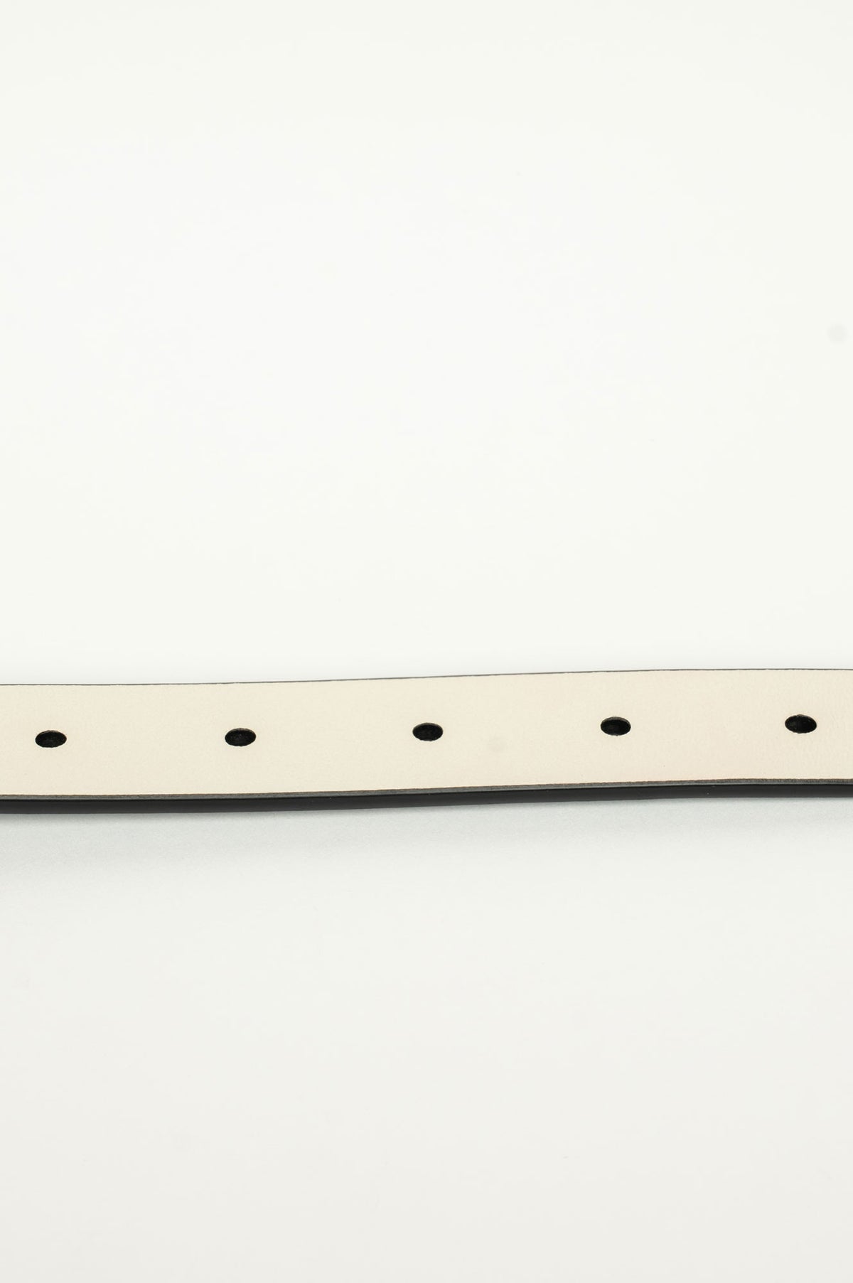 Christian Dior Black/White Leather 30 Montaigne Reversible Belt Size 75