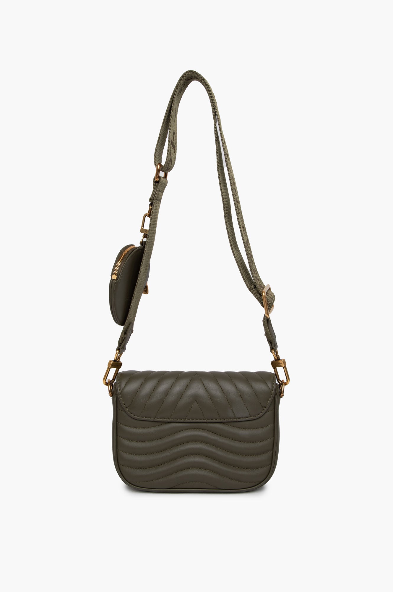 Louis Vuitton Green New Wave Multi Pochette Bag