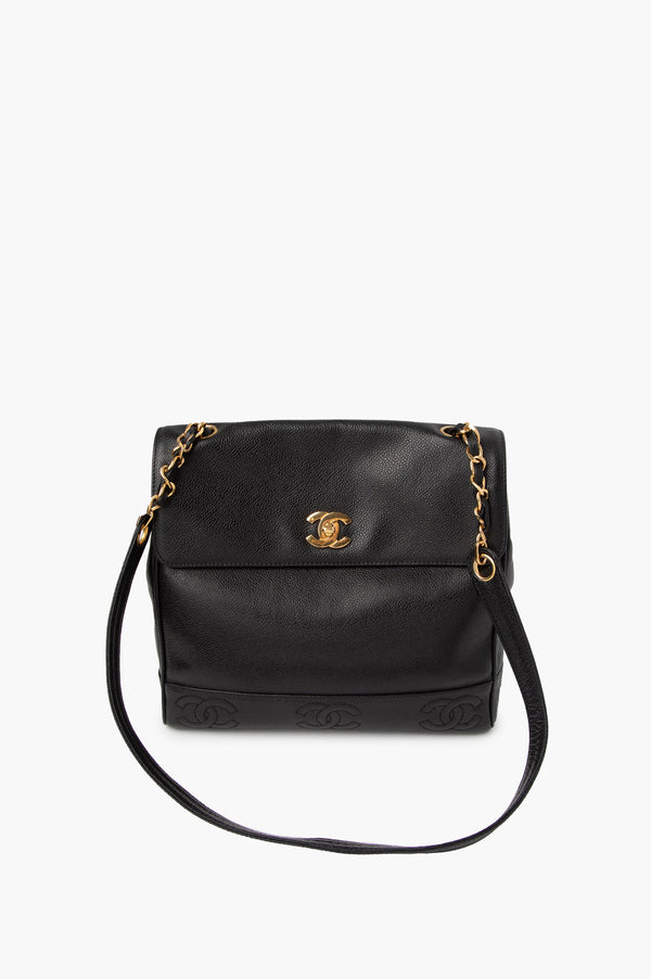 Chanel Black Triple CC Flap Bag