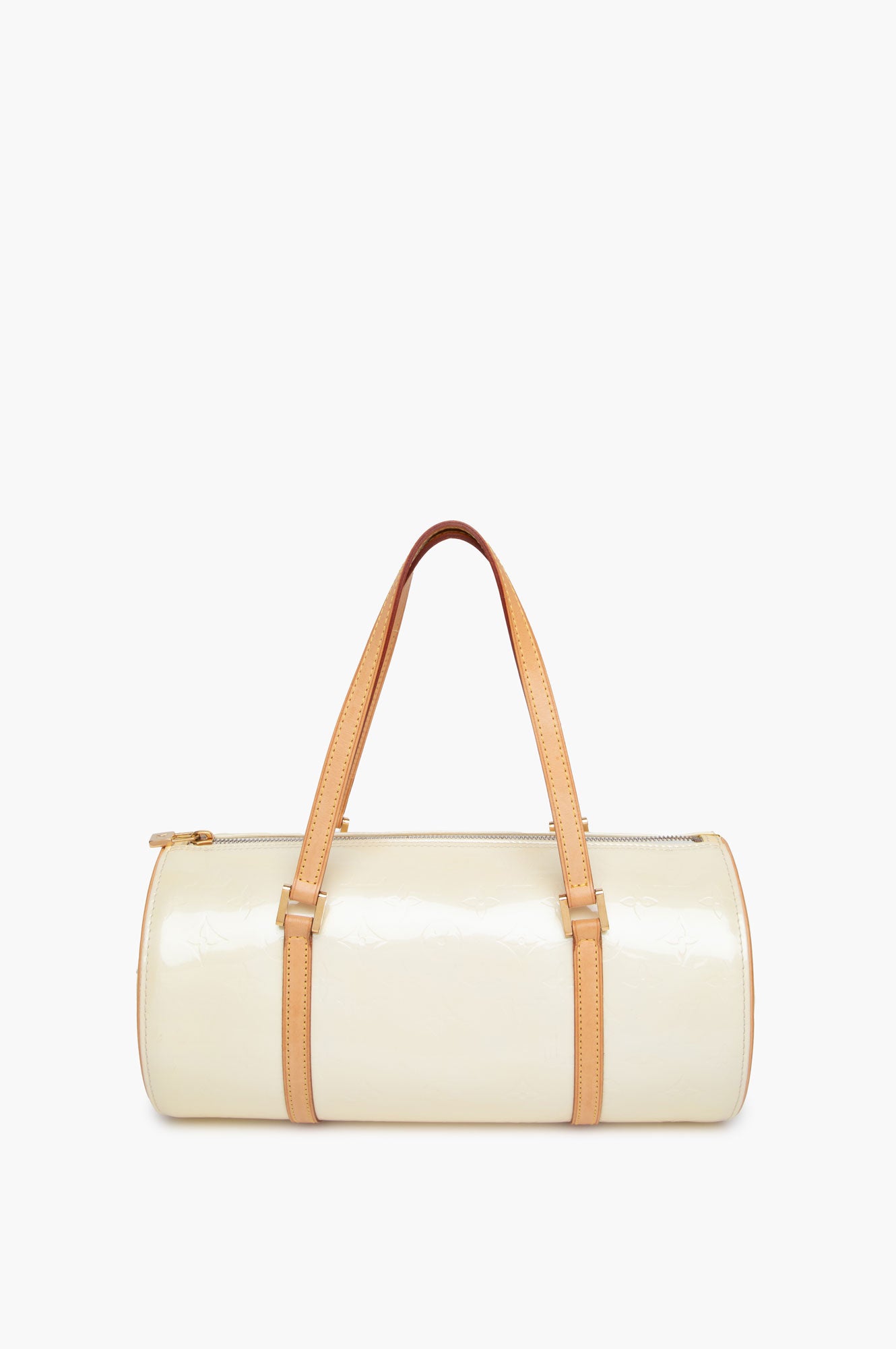 Louis Vuitton Yellow Leather Monogram Papillion Bag