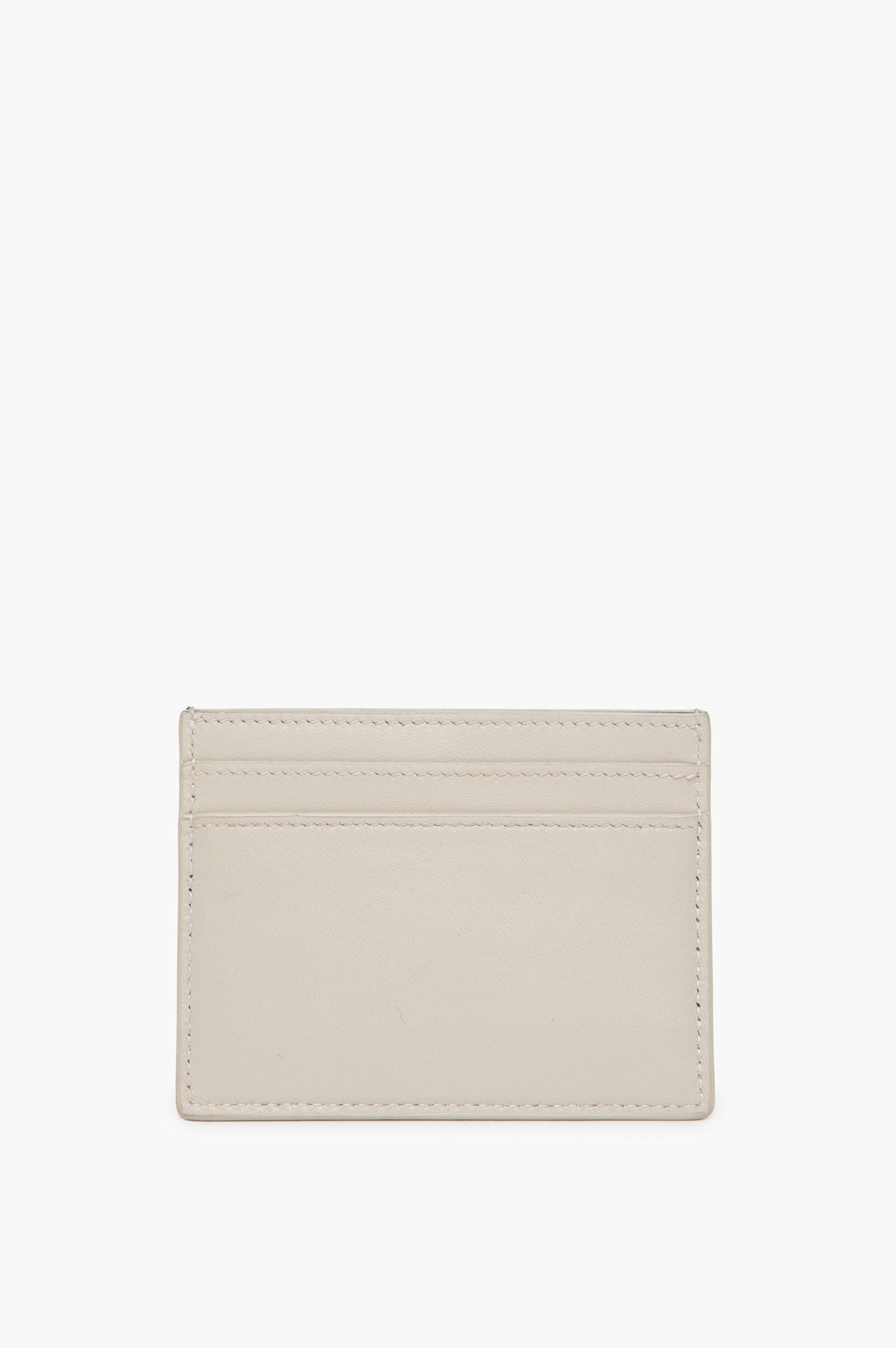 Saint Laurent White logo Cardholder