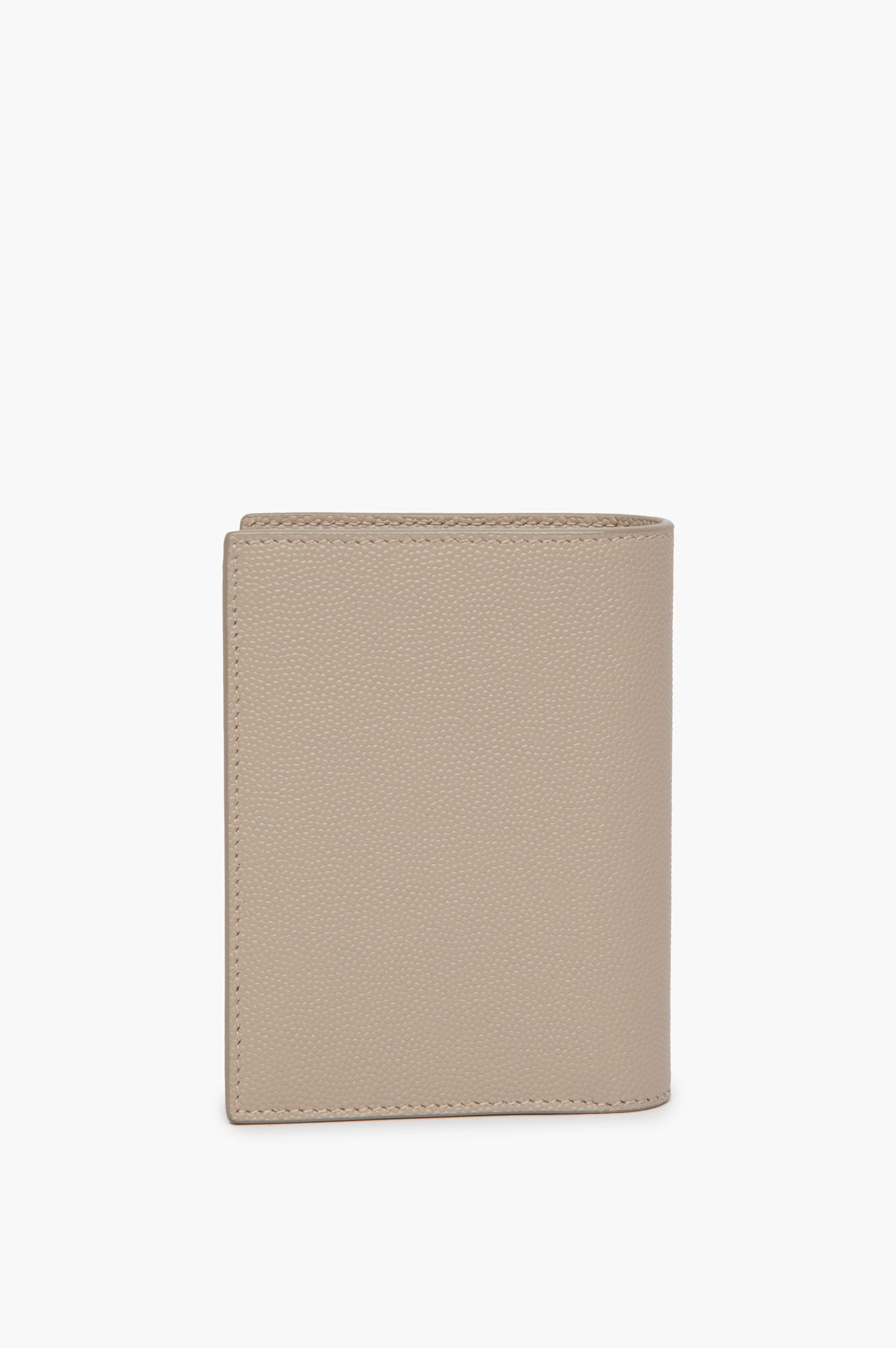 Saint Laurent Beige Bi-Fold Wallet