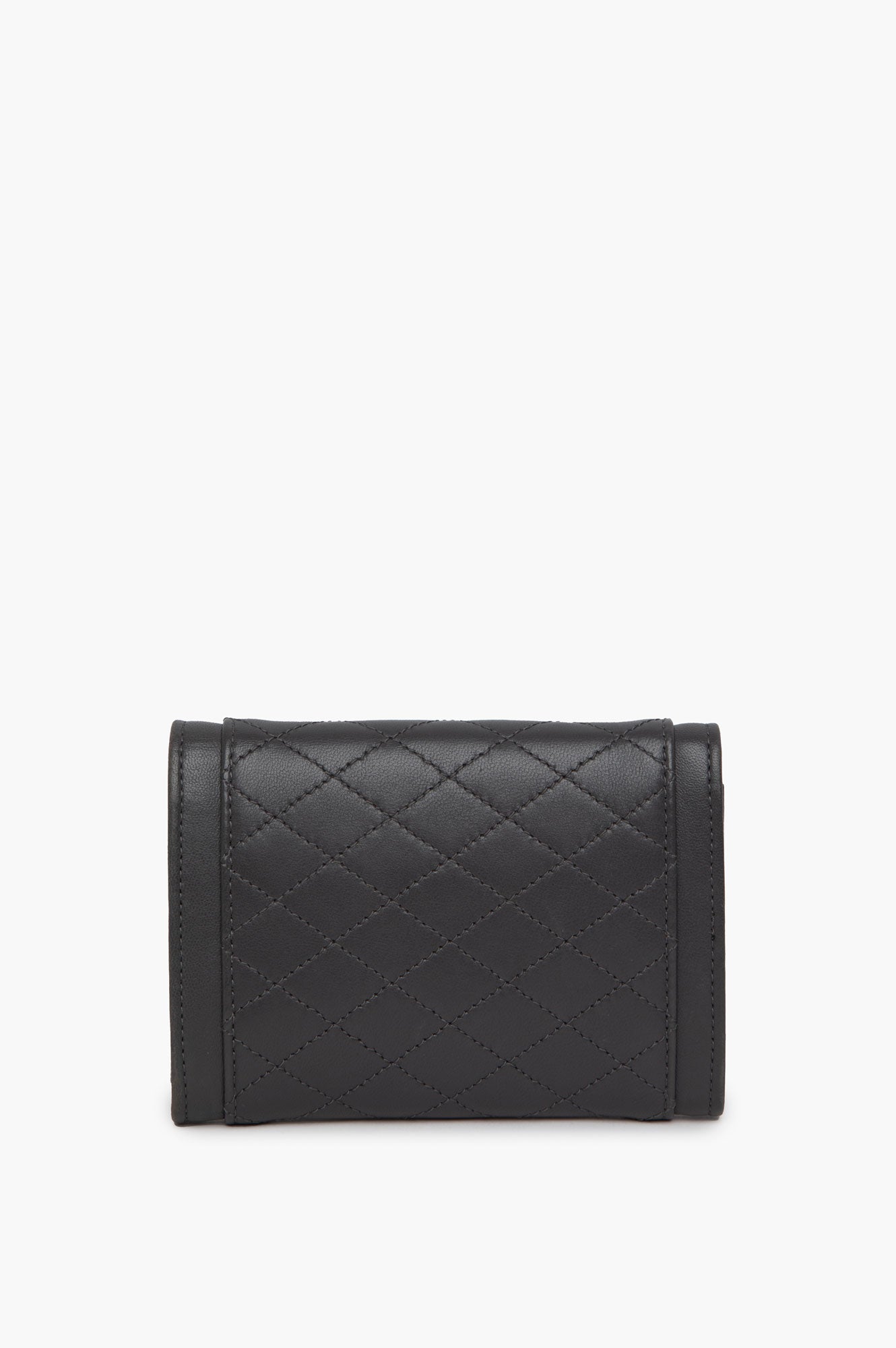 Saint Laurent Grey Bi-Fold Wallet
