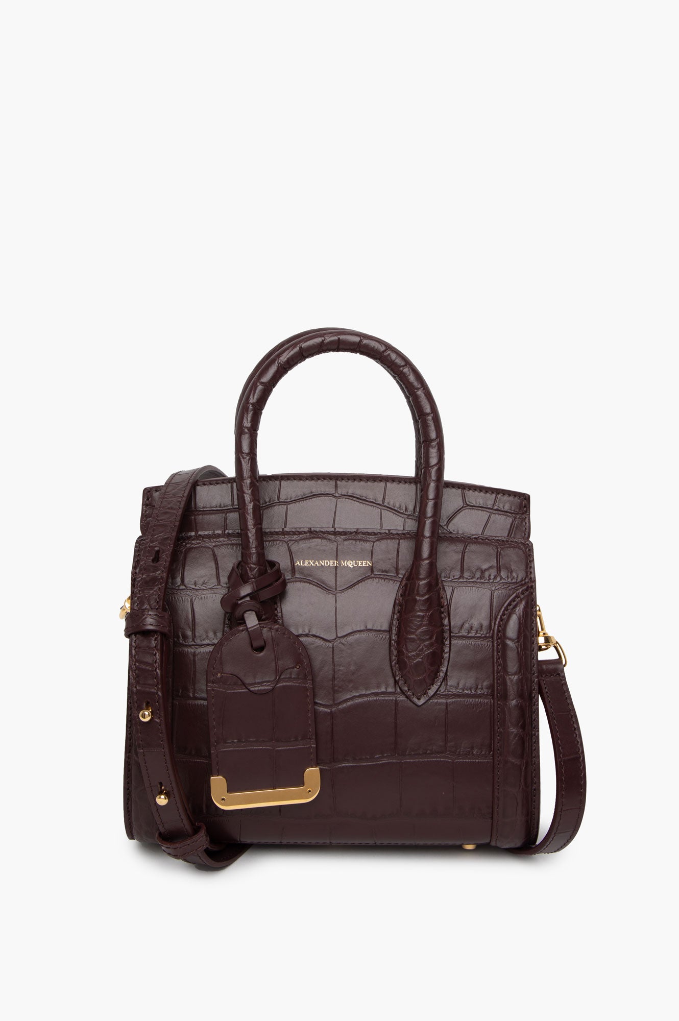 Alexander McQueen Red Top Handle Bag