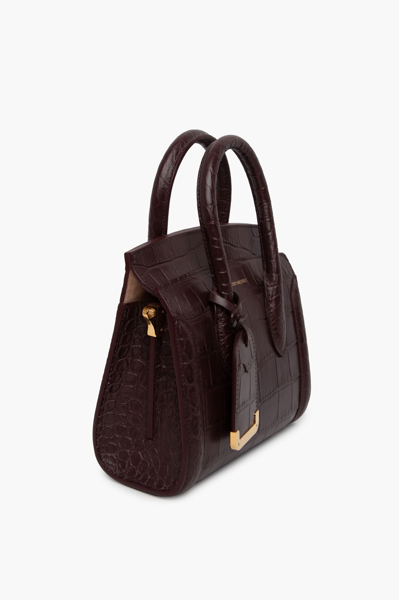 Alexander McQueen Red Top Handle Bag