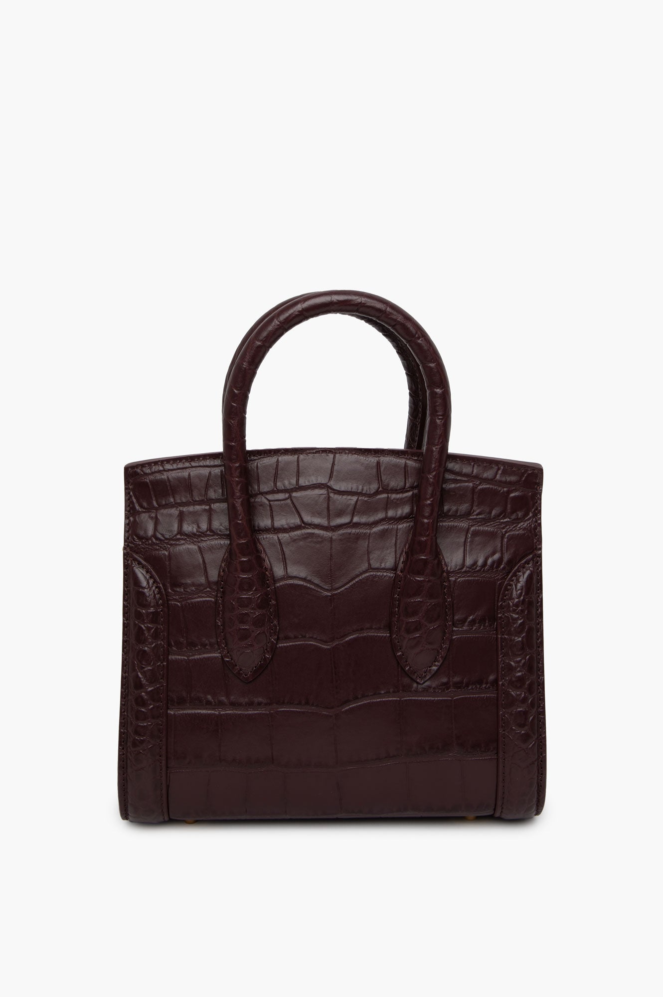 Alexander McQueen Red Top Handle Bag