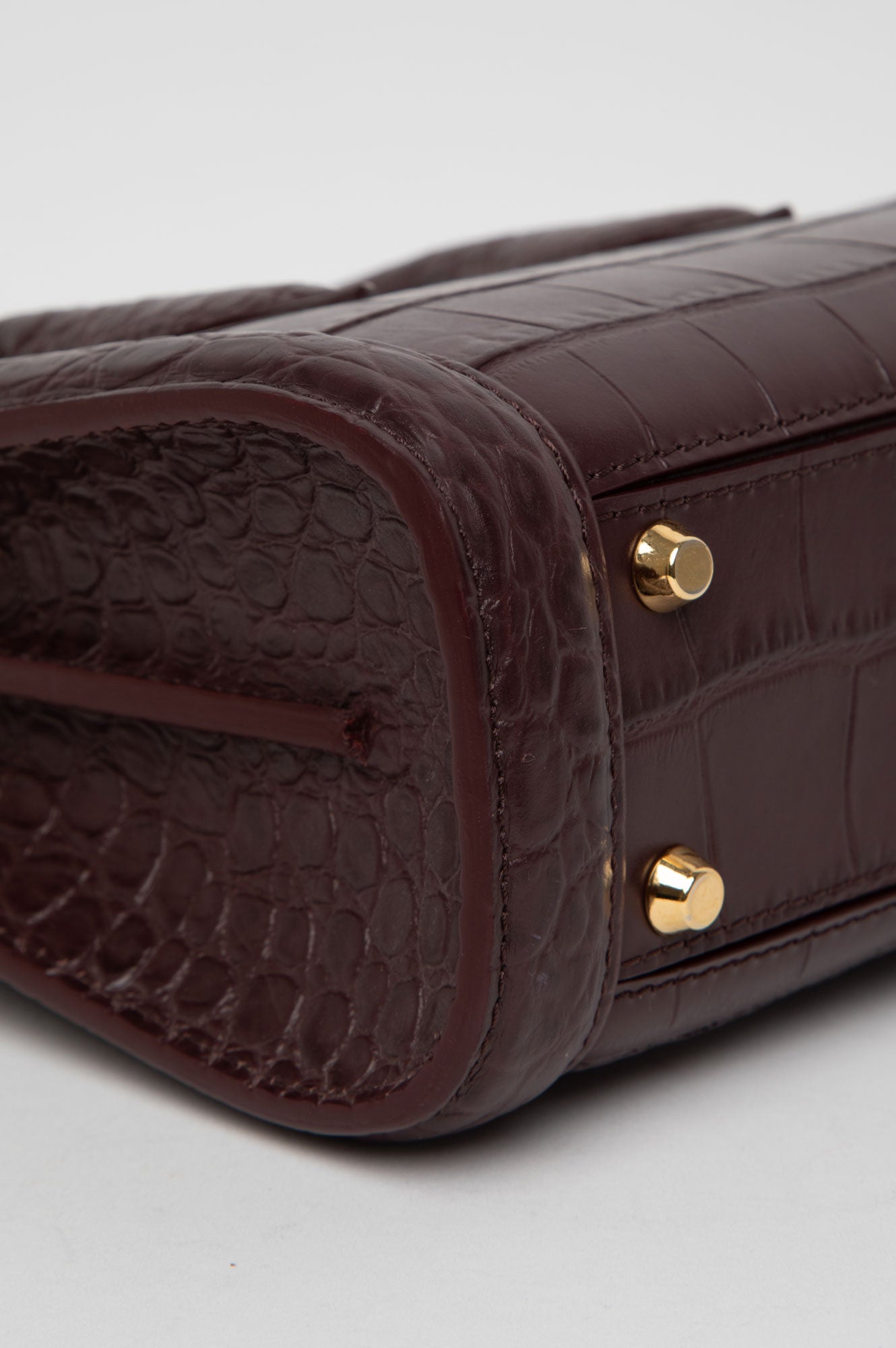 Alexander McQueen Red Top Handle Bag