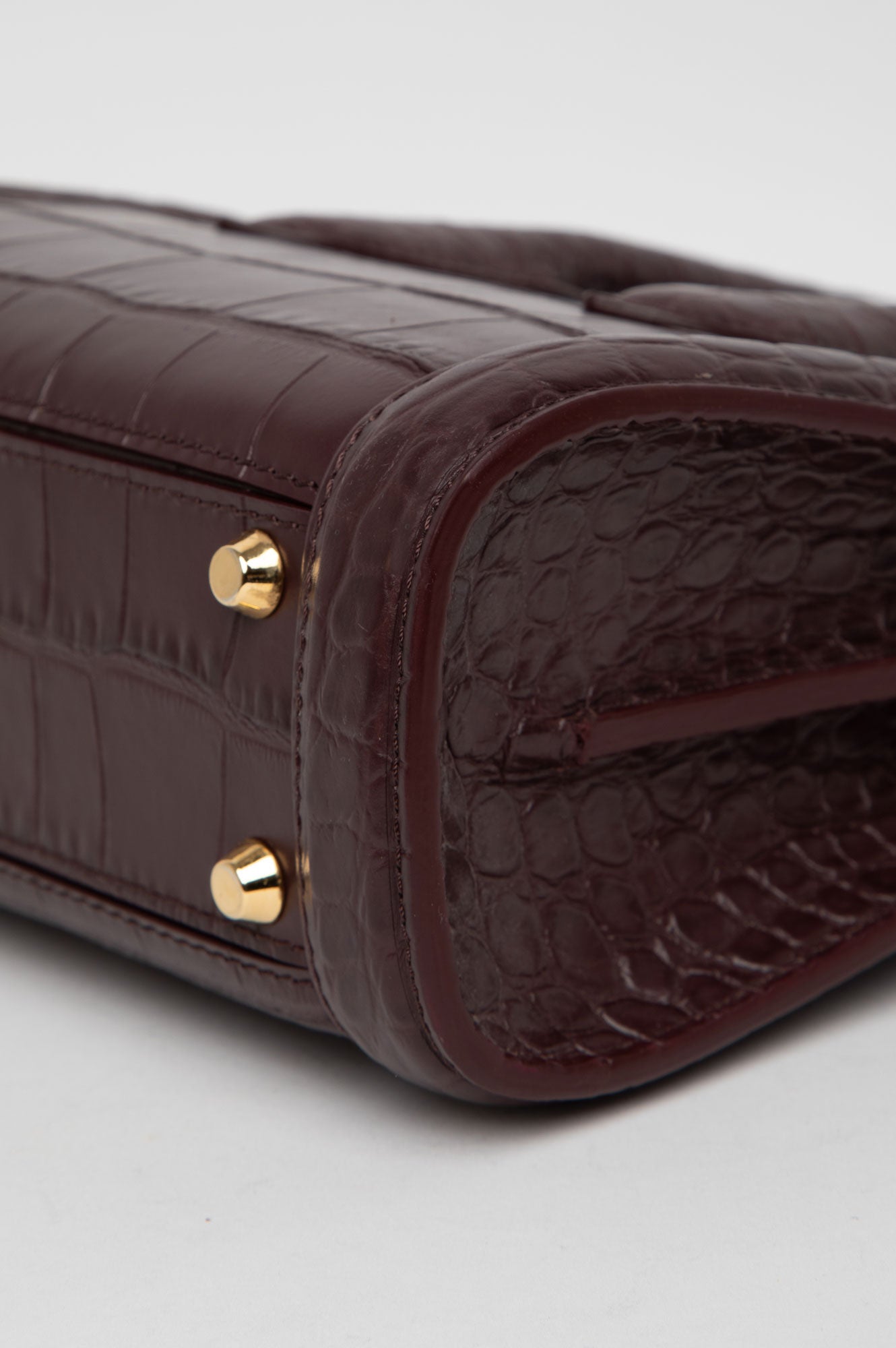 Alexander McQueen Red Top Handle Bag
