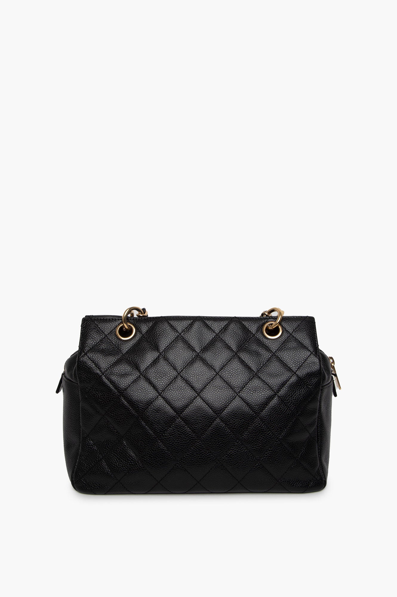 Chanel Black Petite Timeless Tote Shoulder Bag
