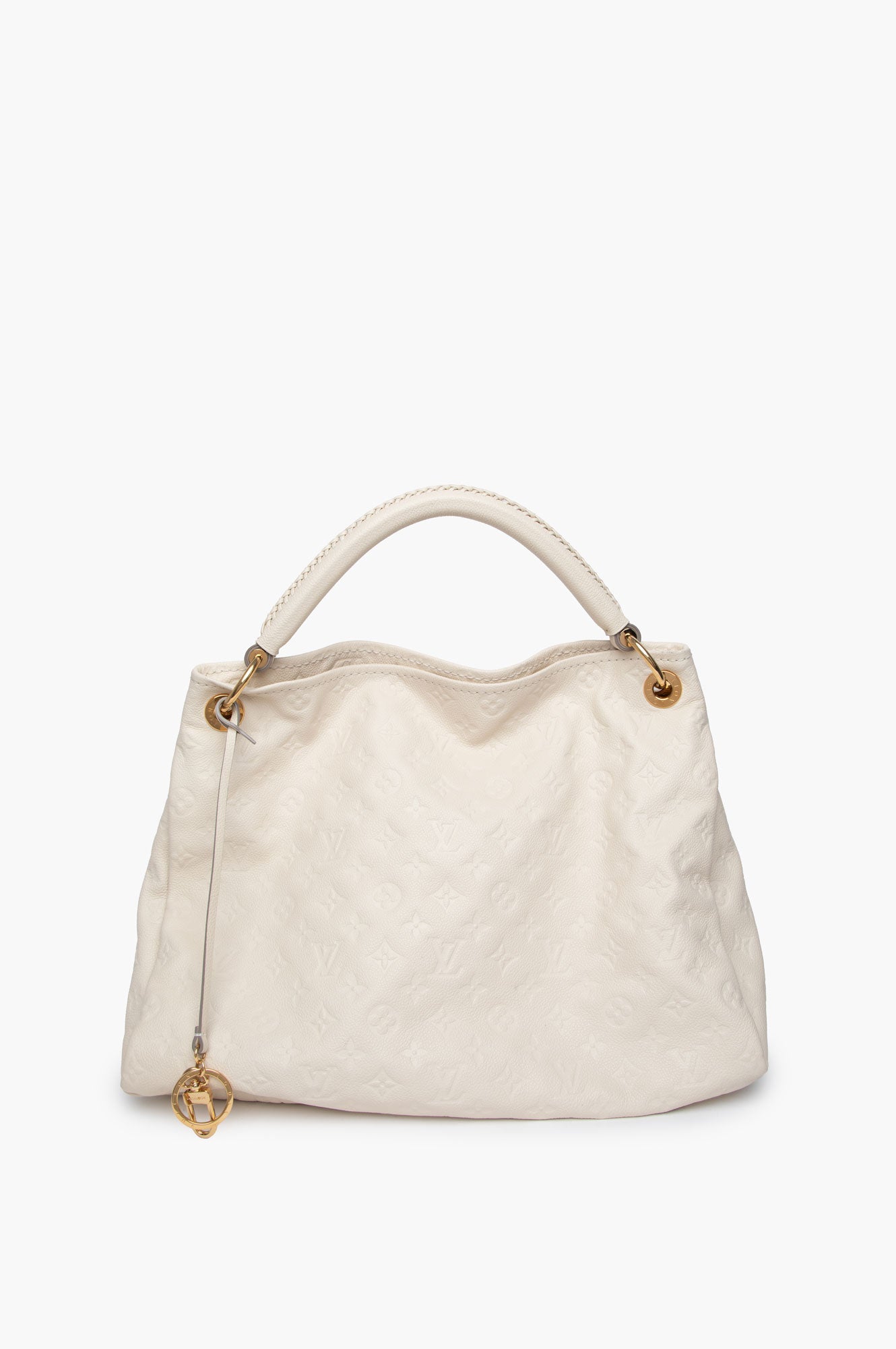 Louis Vuitton White Artsy MM Tote Bag