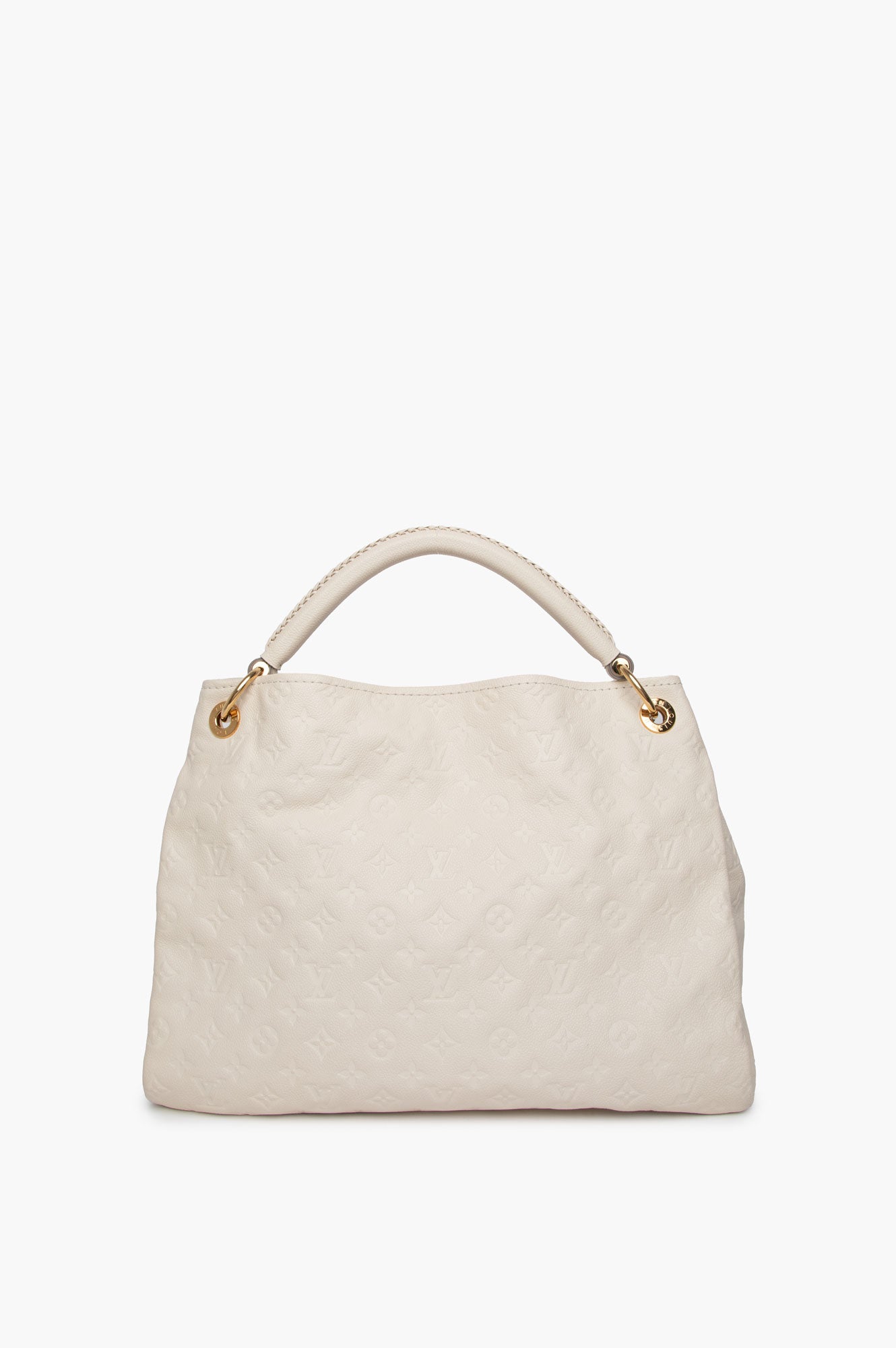 Louis Vuitton White Artsy MM Tote Bag