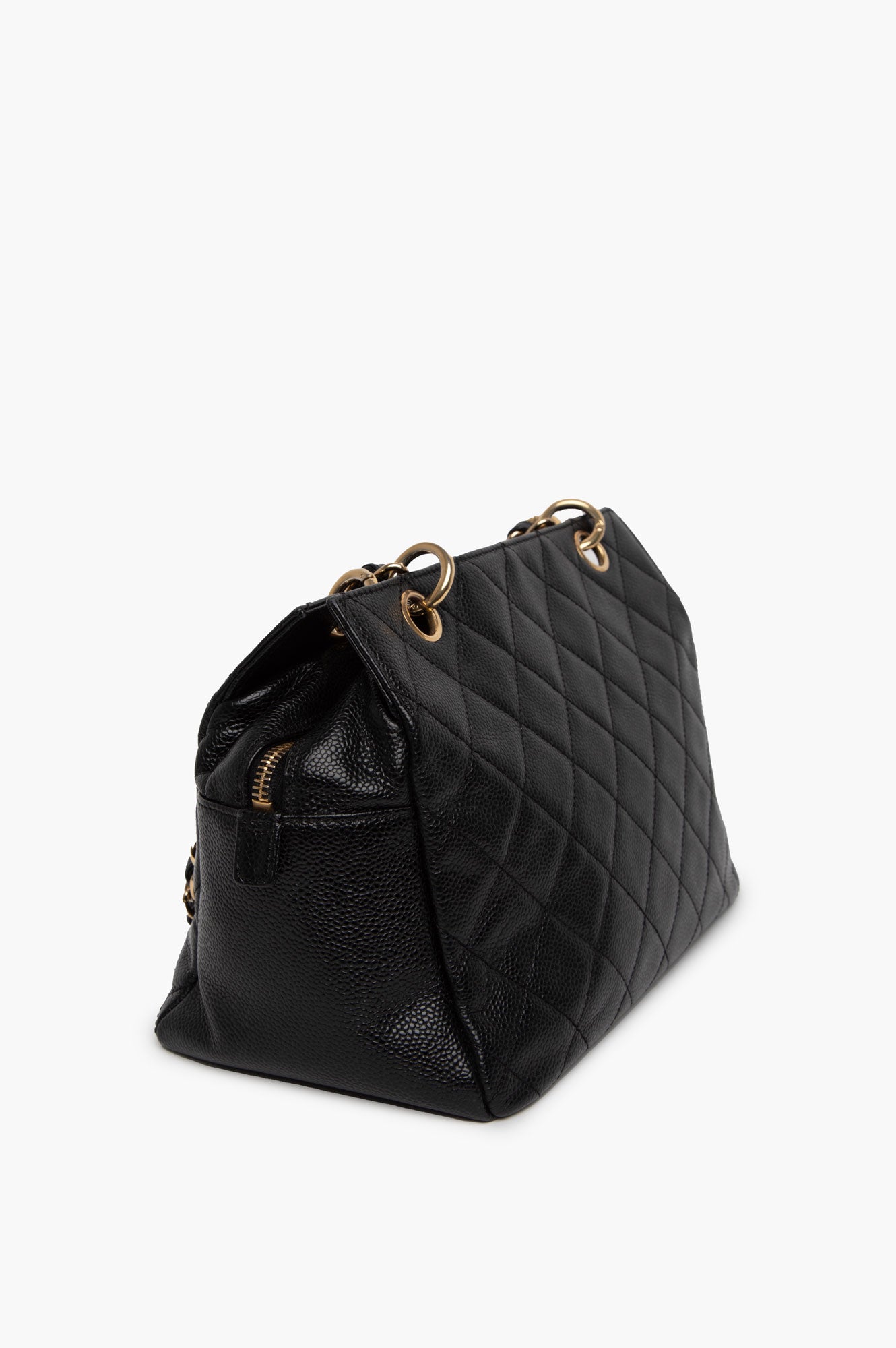 Chanel Black Petite Timeless Tote Shoulder Bag