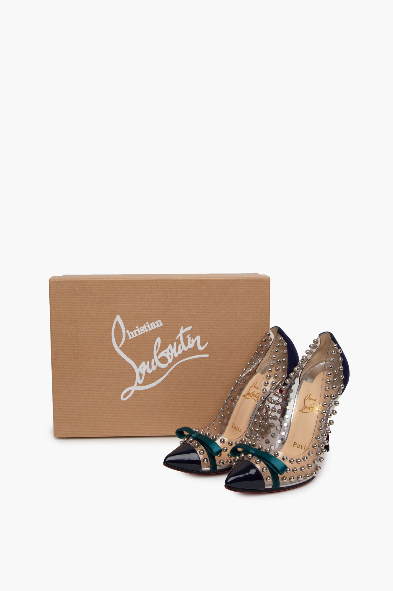 Christian Louboutin Suede Patent High Heels Size 36.5
