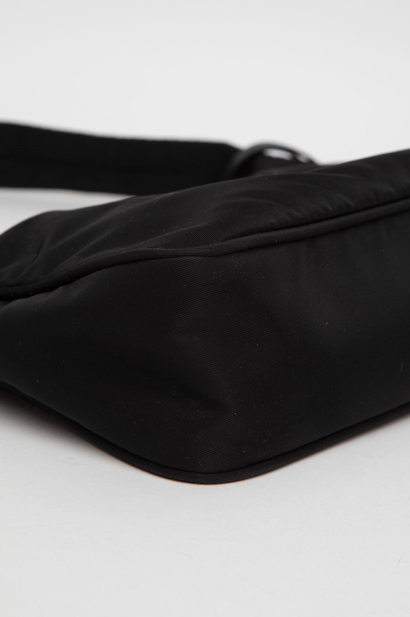 Prada Black Re-Edition 2000 Nylon Shoulder Bag