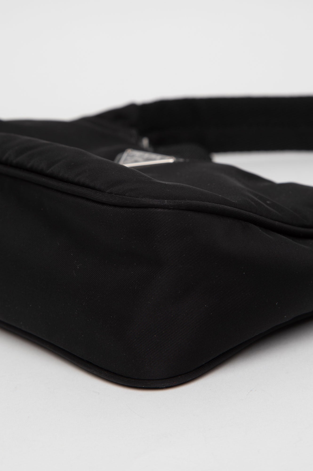 Prada Black Re-Edition 2000 Nylon Shoulder Bag