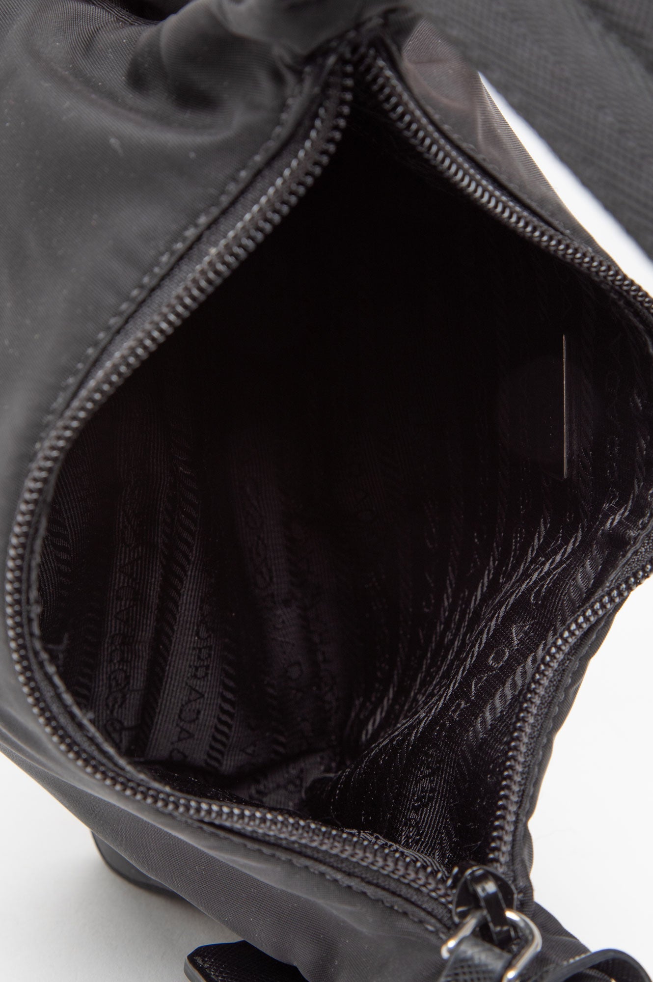 Prada Black Re-Edition 2000 Nylon Shoulder Bag