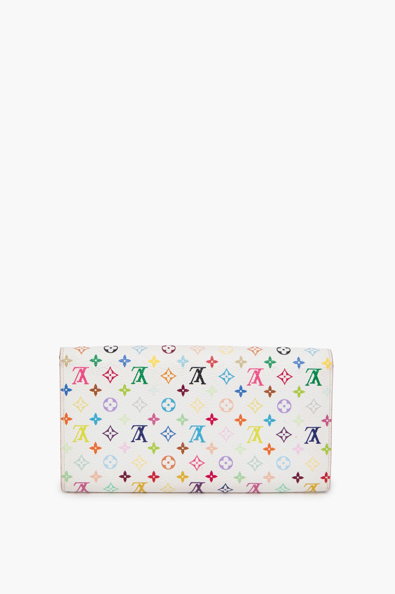Louis Vuitton Multicolor White Wallet