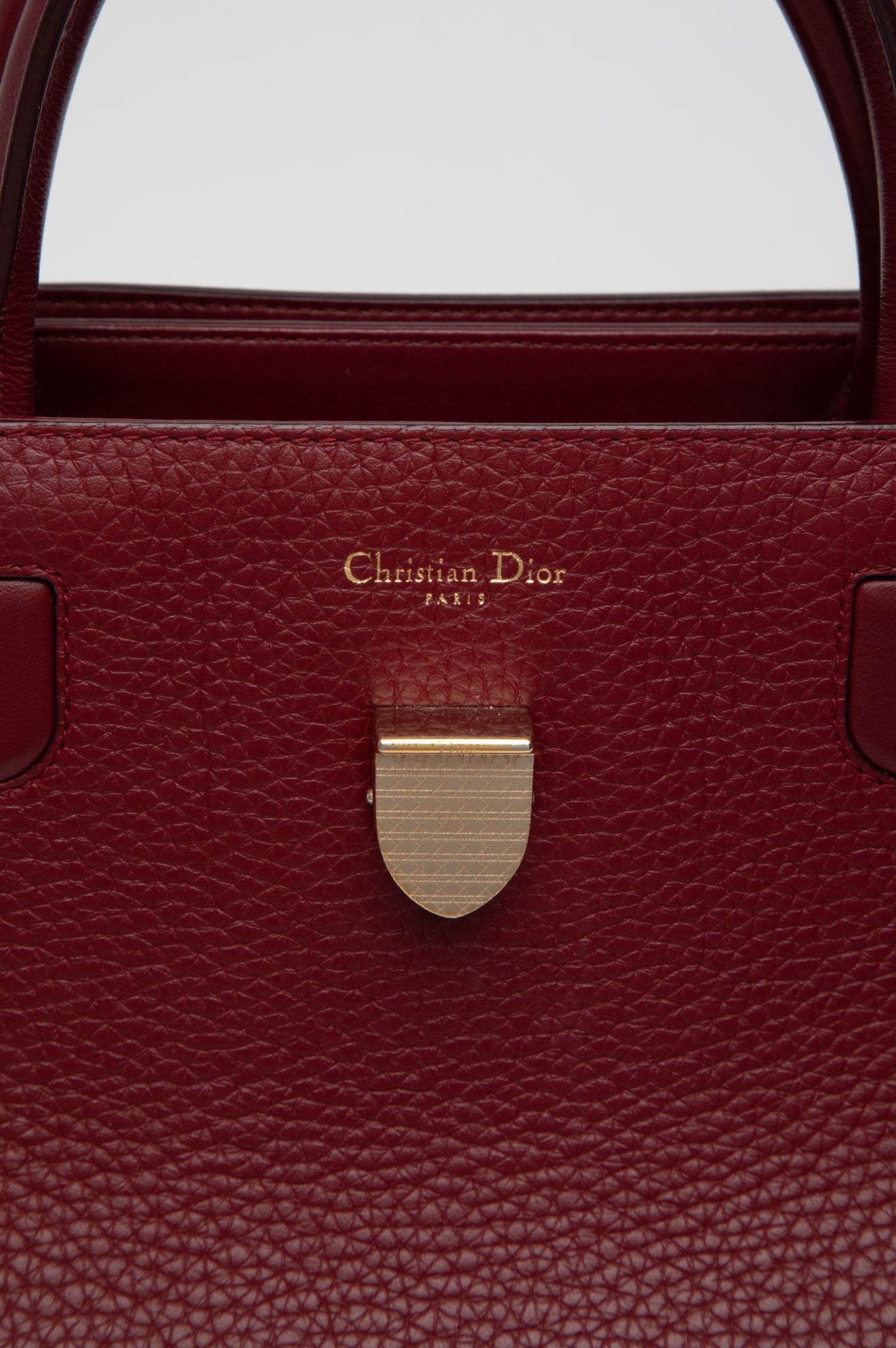 Christian Dior Red Diorever Handle Bag