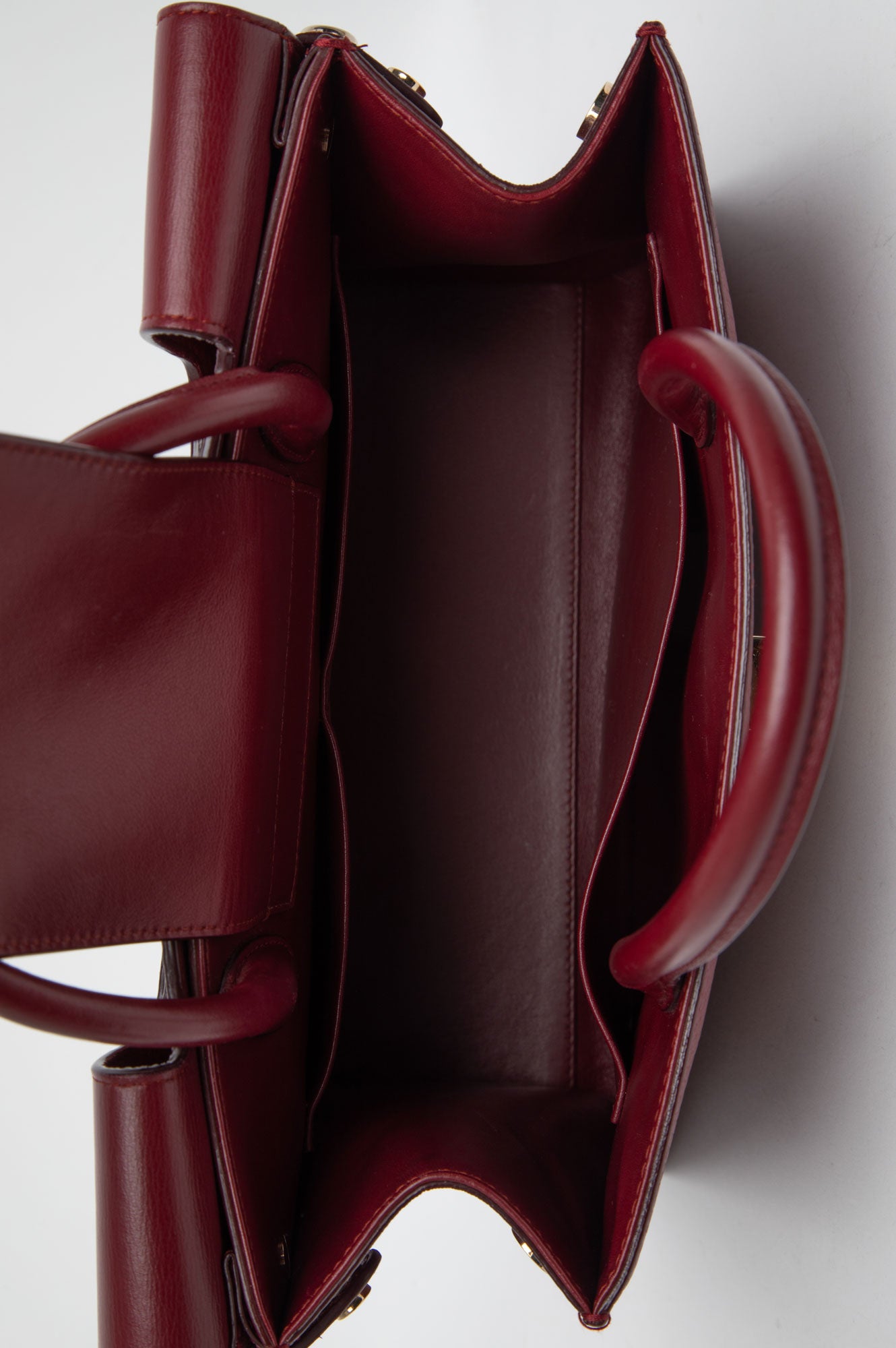 Christian Dior Red Diorever Handle Bag