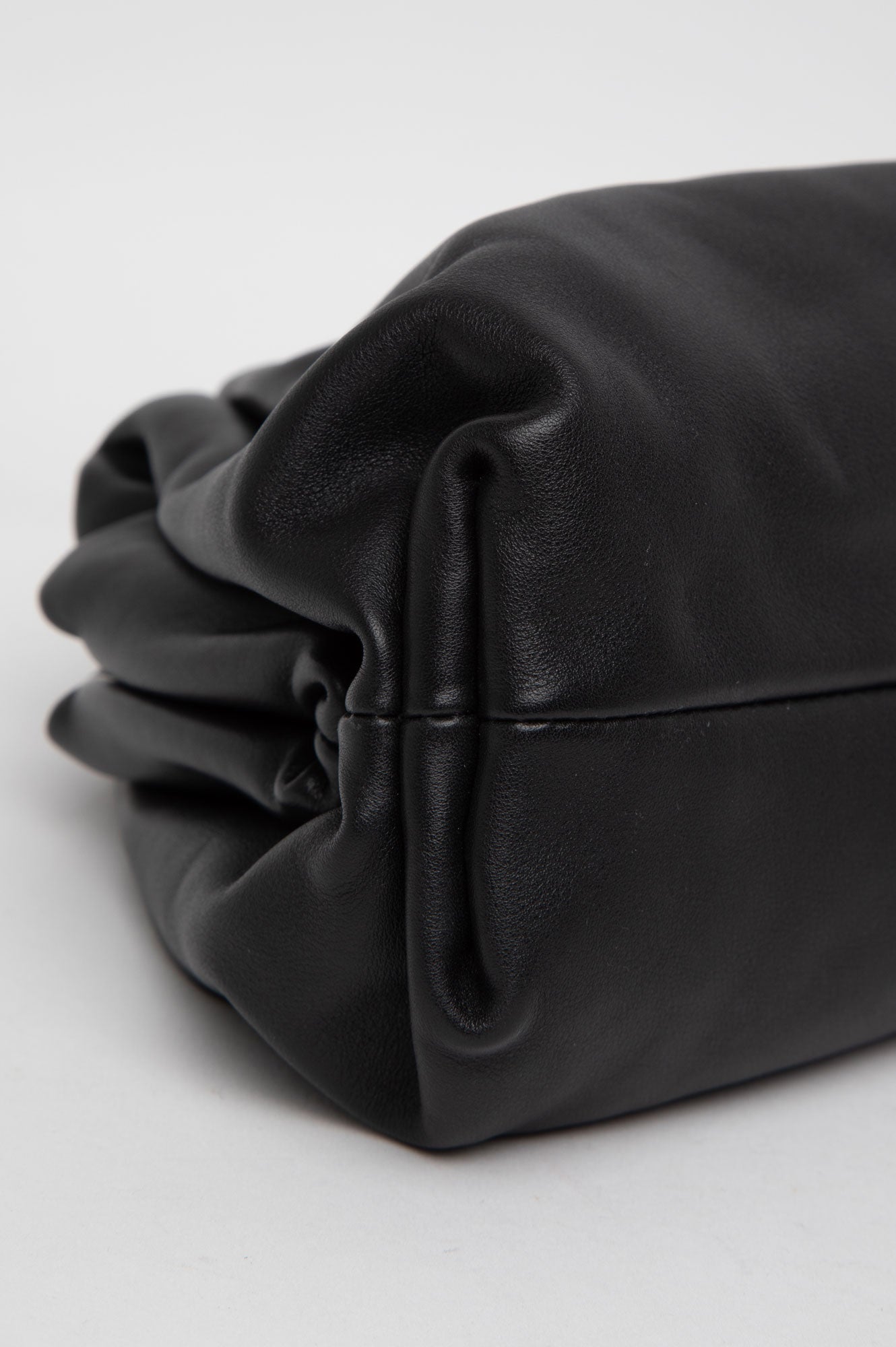 Bottega Veneta Black leather pouch