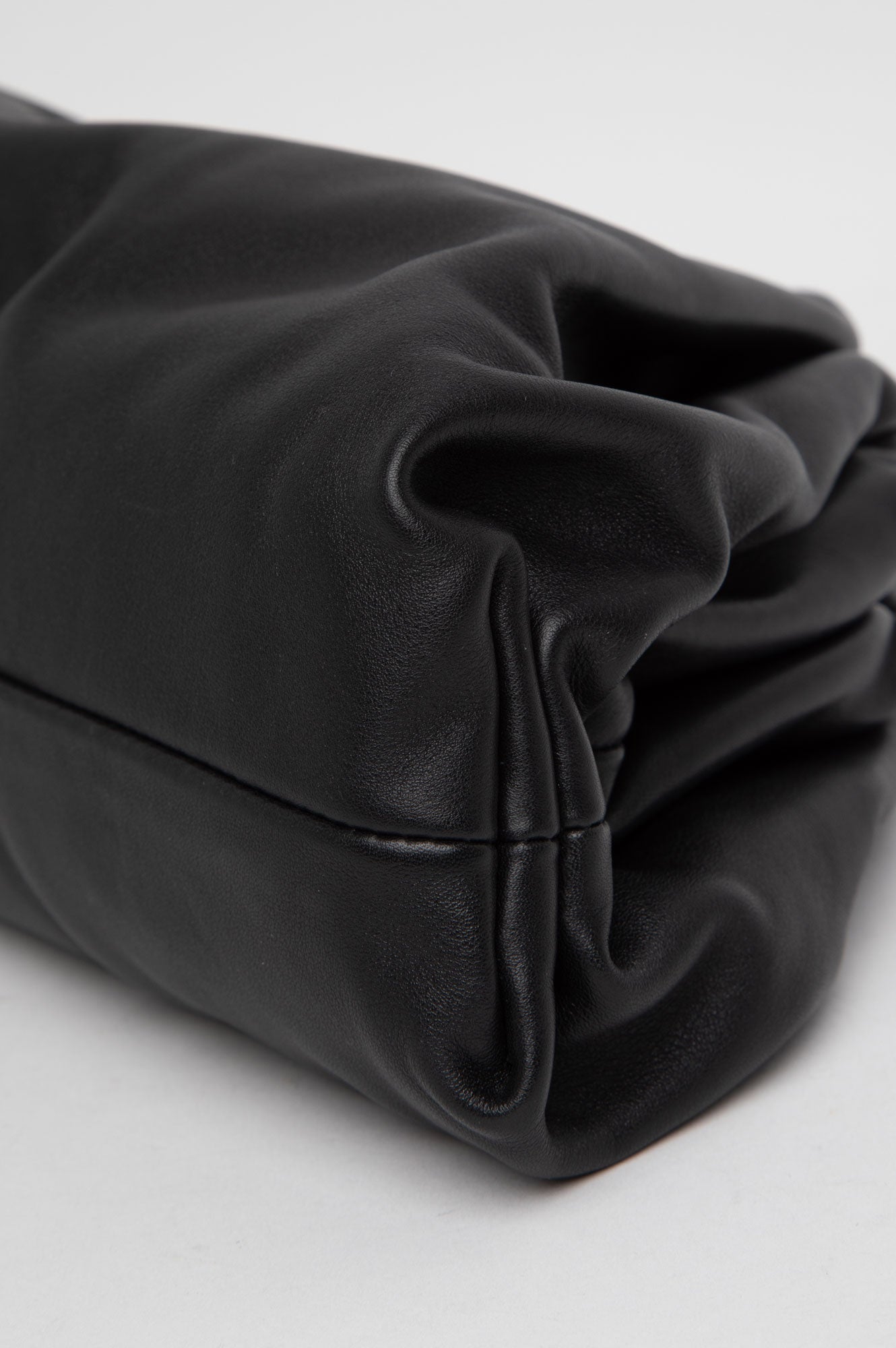 Bottega Veneta Black leather pouch