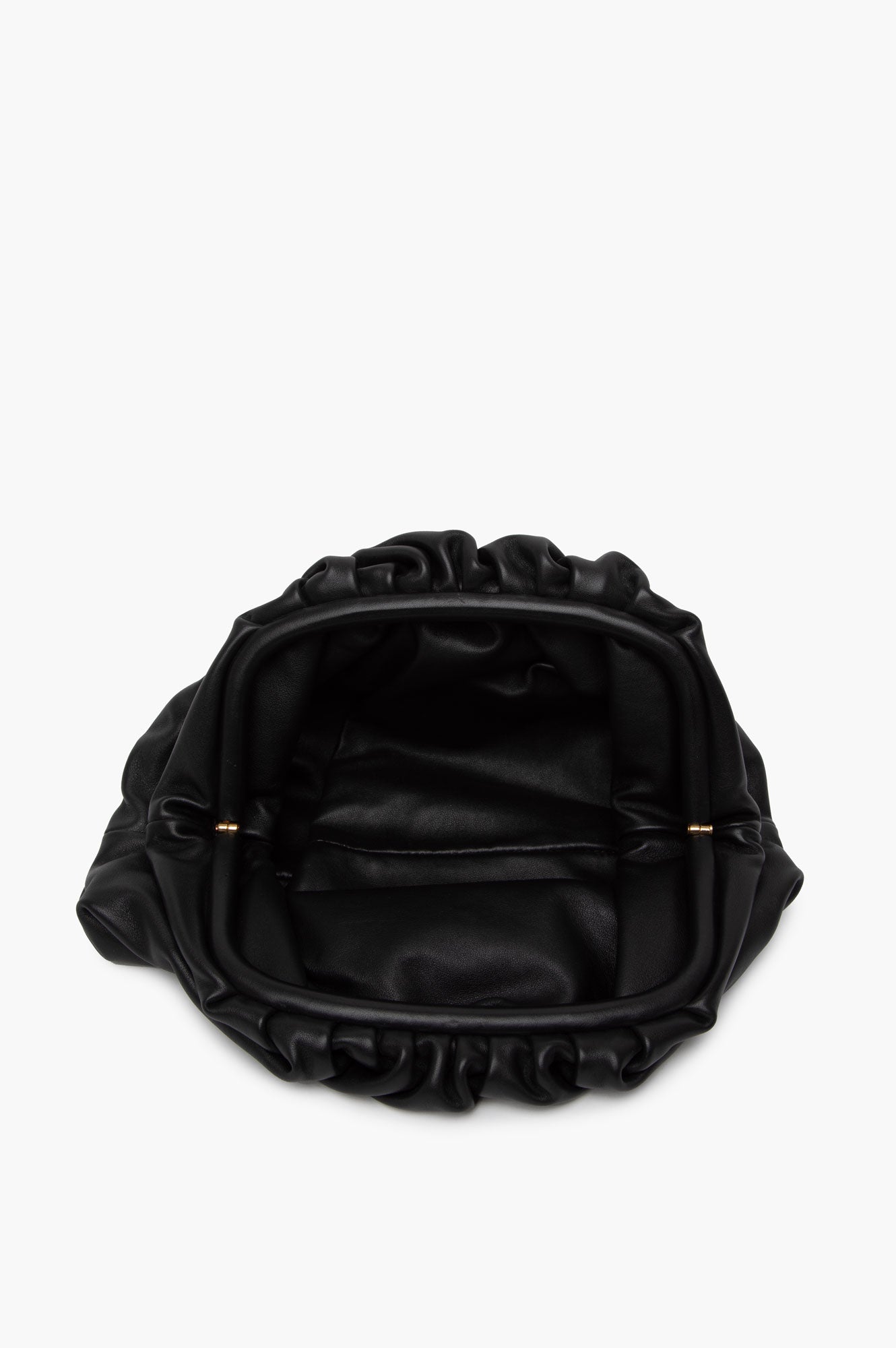Bottega Veneta Black leather pouch