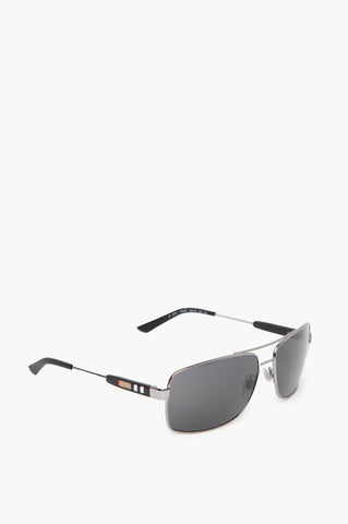 Burberry Silver Frame Sunglasses