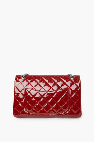 Chanel 2010 Red Patent 2.55 Reissue Double Flap 226