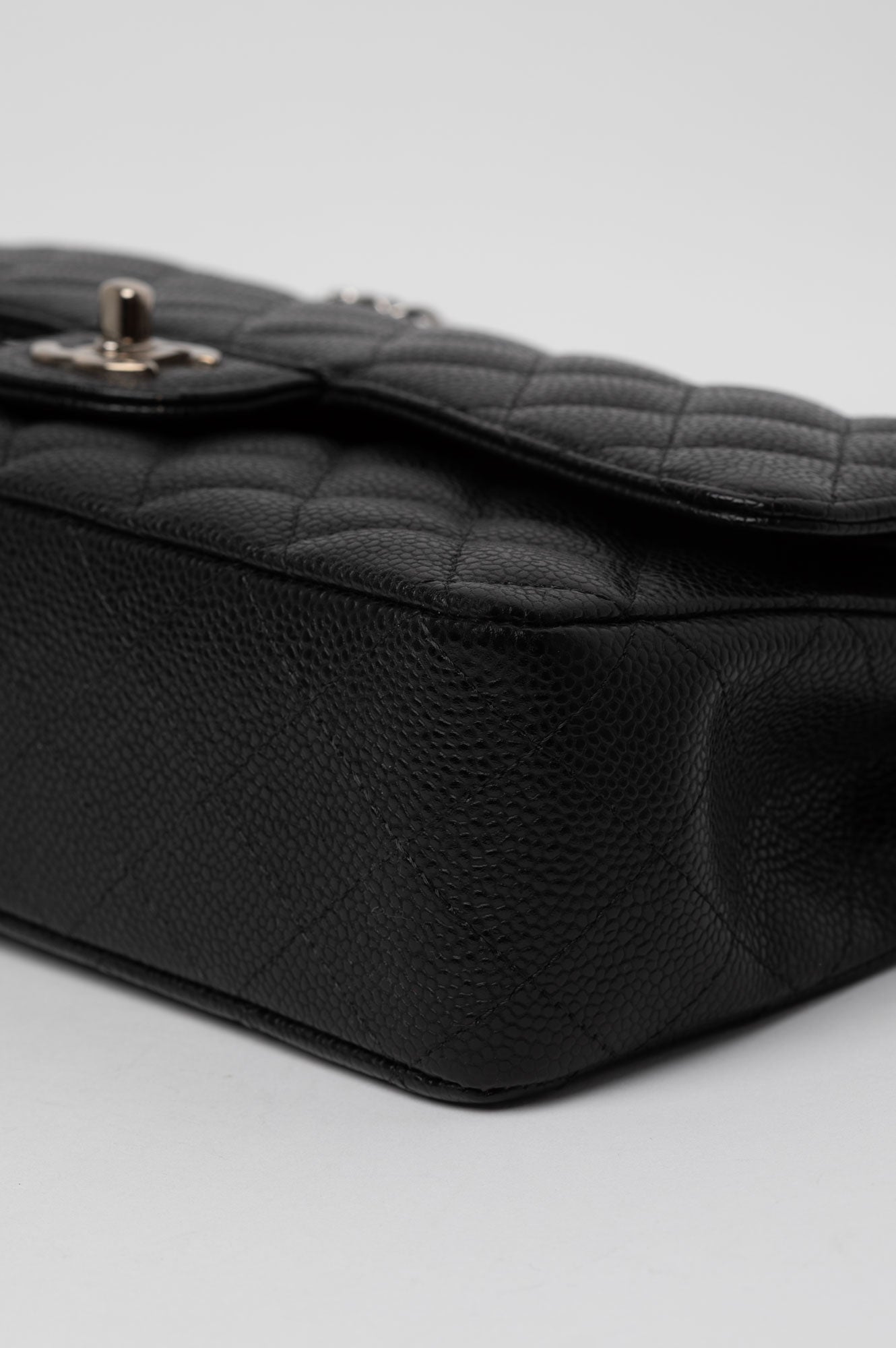 Chanel 2011 Medium Black Caviar Classic Flap Bag