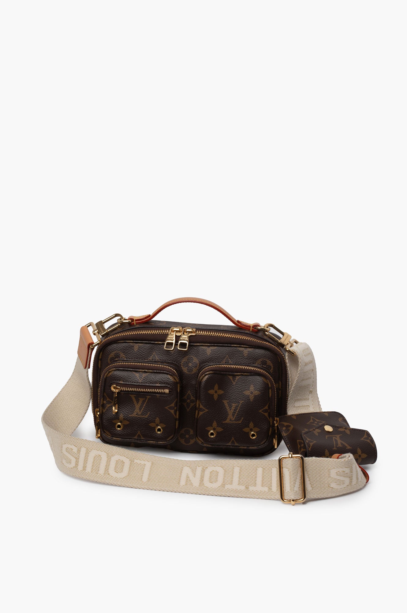 Louis Vuitton Brown Monogram Utility Bag