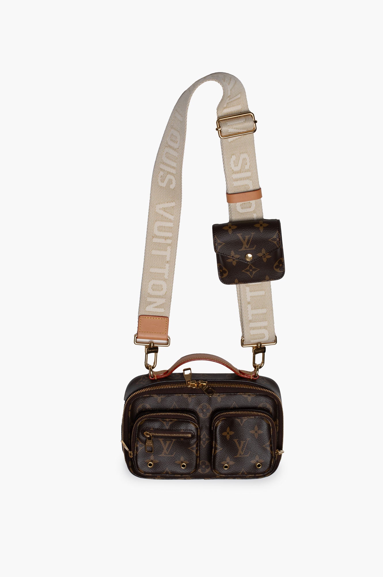 Louis Vuitton Brown Monogram Utility Bag