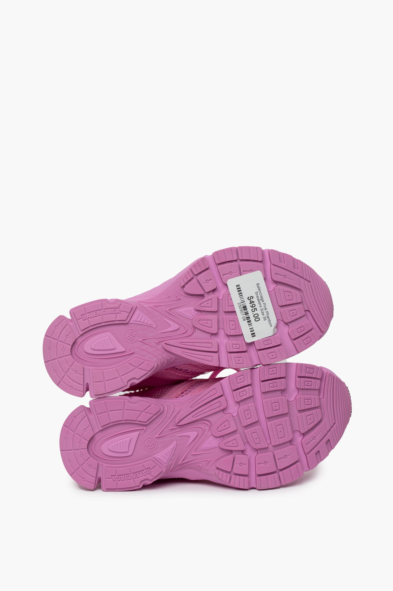 Balenciaga Pink Phantom Sneakers Size 36